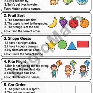 Grid Puzzles No1 - G1