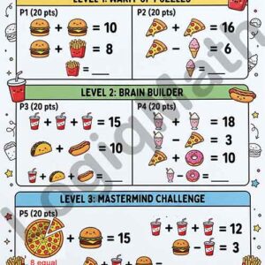 Math Logic & Number Teasers No2 - G1